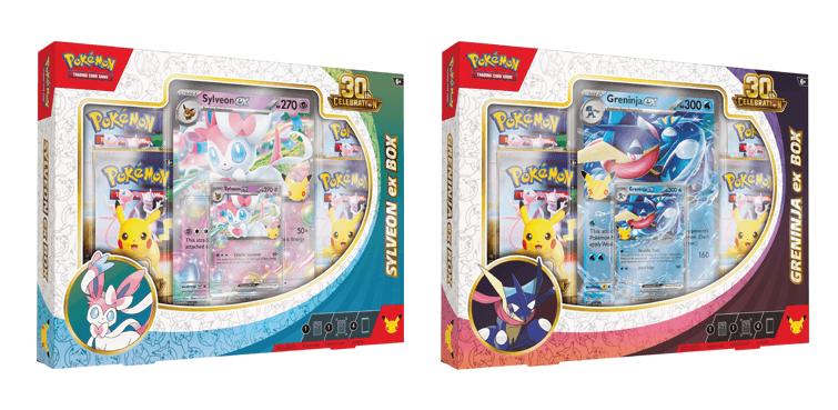 Pokemon TCG: 30th Celebration Pokemon ex Box