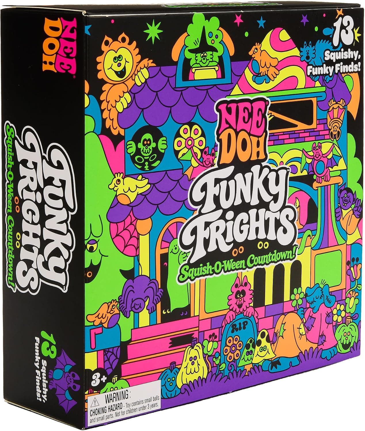 NeeDoh Funky Frights Squish-O-Ween Countdown